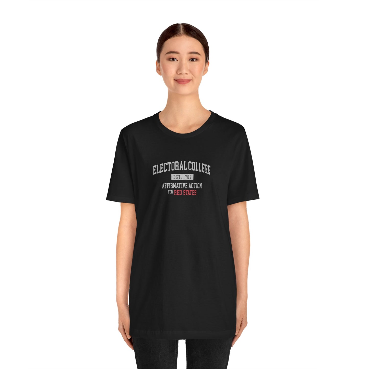 "Electoral College - Affirmative Action" Unisex T-Shirt (Bella+Canvas)
