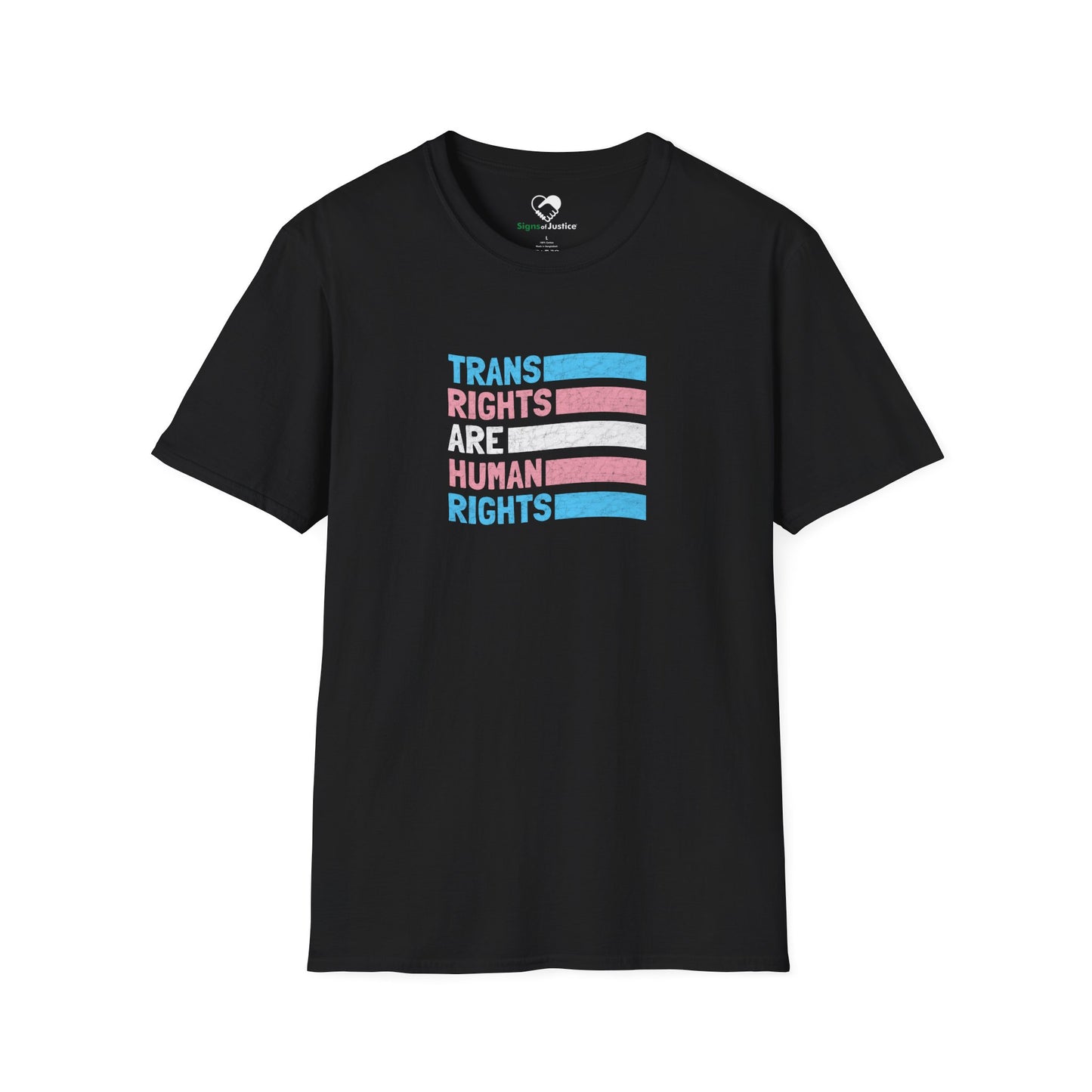 “Trans Rights Are Human Rights” Unisex T-Shirt