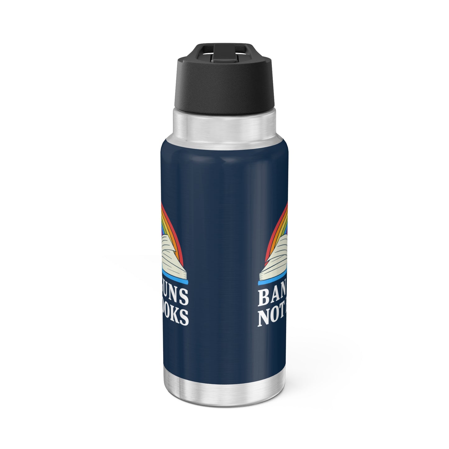 “Ban Guns Not Books” 32 oz. Tumbler/Water Bottle