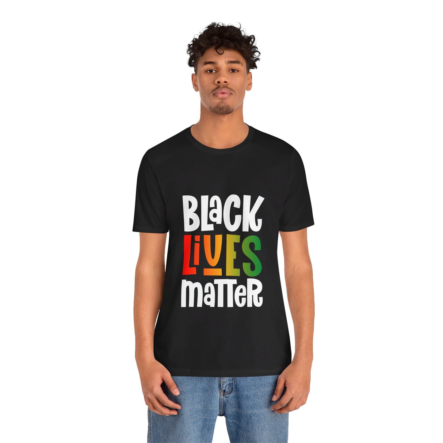 “Black Lives Matter – Solidarity (Pan-Africa 1)” Unisex T-Shirt (Bella+Canvas)
