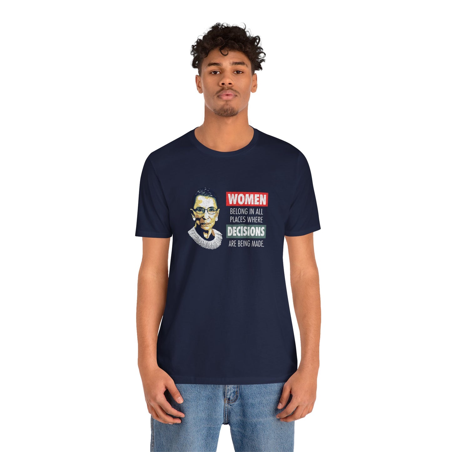 “Notorious RBG” Unisex T-Shirt (Bella+Canvas)
