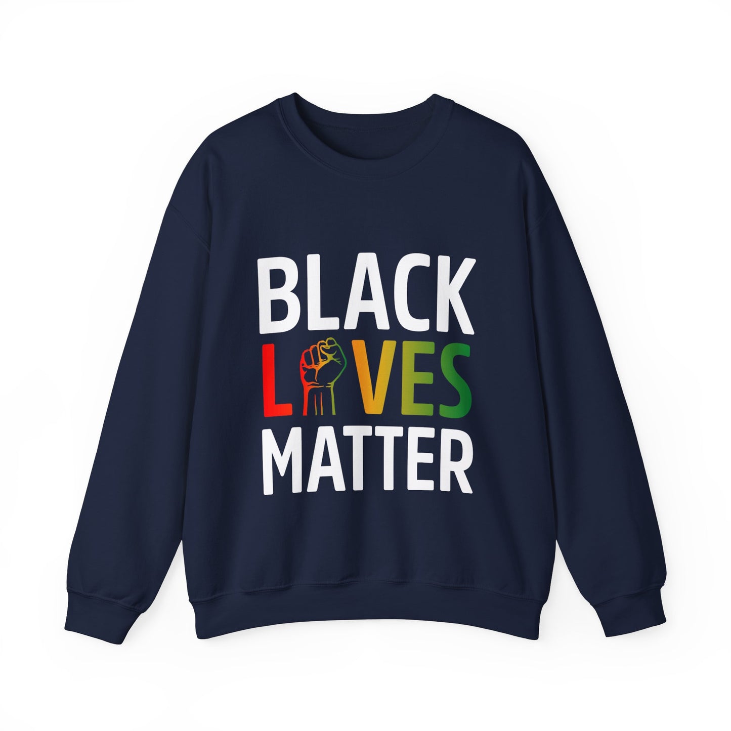 “Black Lives Matter – Unity Fist (Pan-Africa)” Unisex Sweatshirt