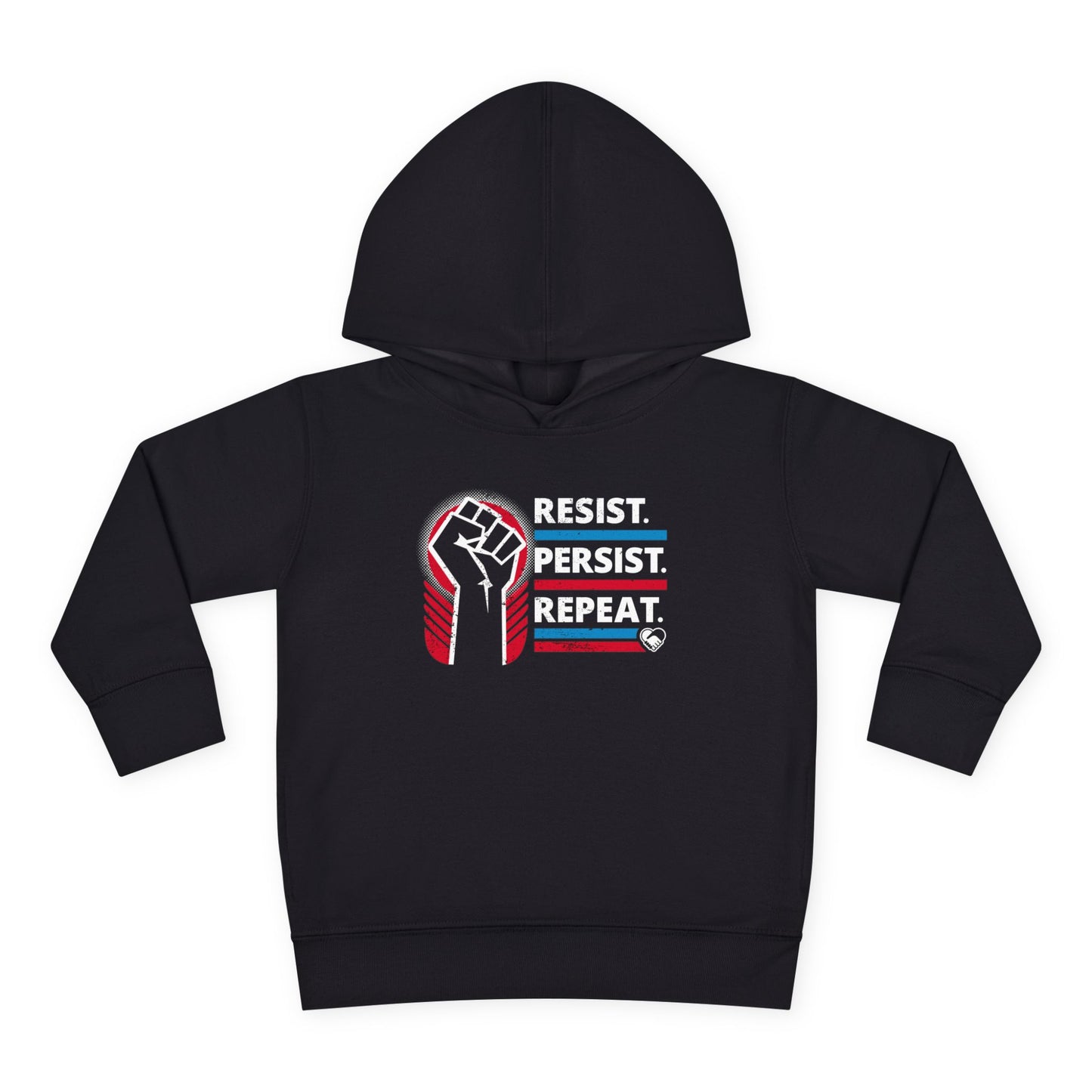 "Resist Persist Repeat" Toddler Hoodie