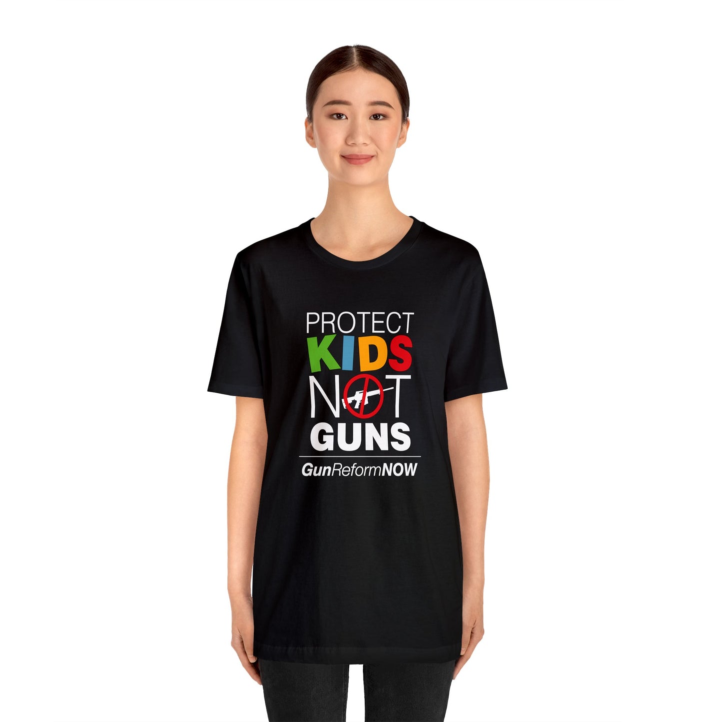 "Protect Kids Not Guns" Unisex T-Shirt (Bella+Canvas)