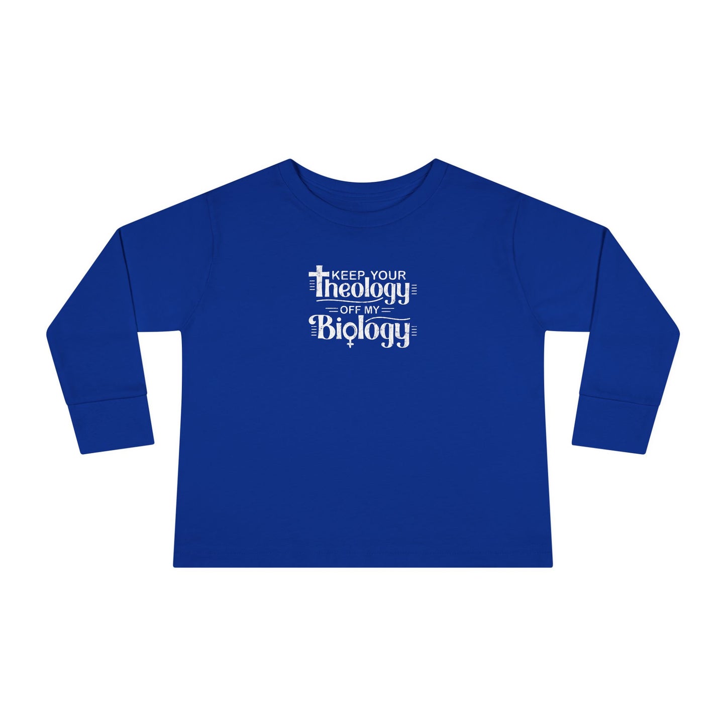 "Theology" Toddler Long Sleeve Tee