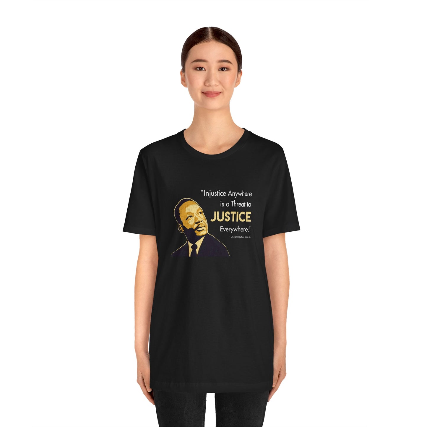 “MLK Justice” Unisex T-Shirt (Bella+Canvas)