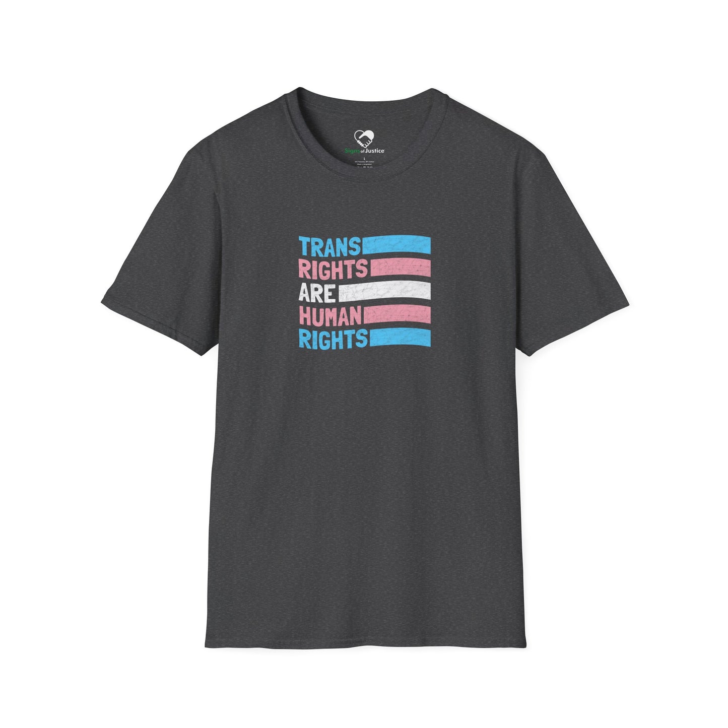 “Trans Rights Are Human Rights” Unisex T-Shirt