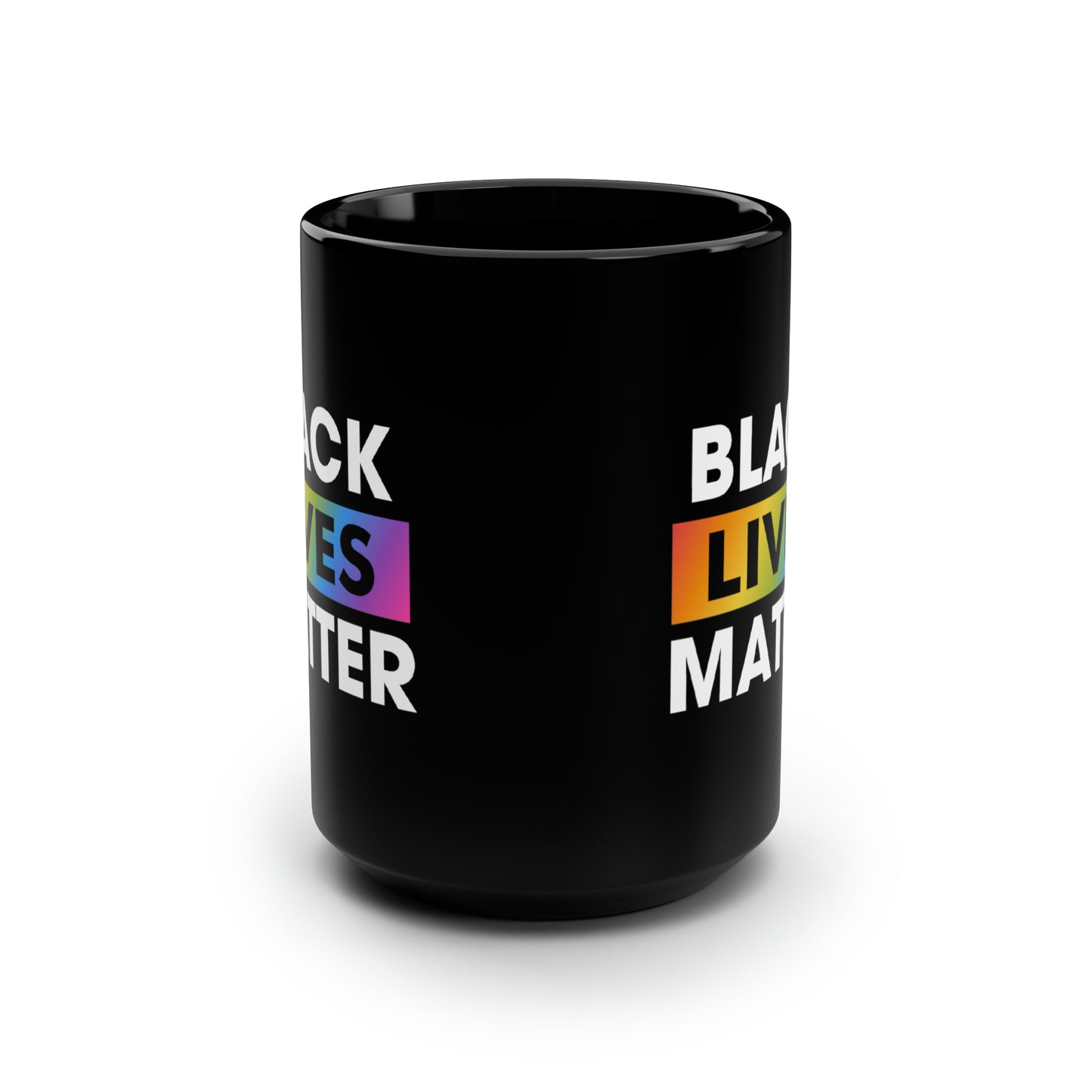 “Black Lives Matter (LGBTQ+)” 15 oz. Mug