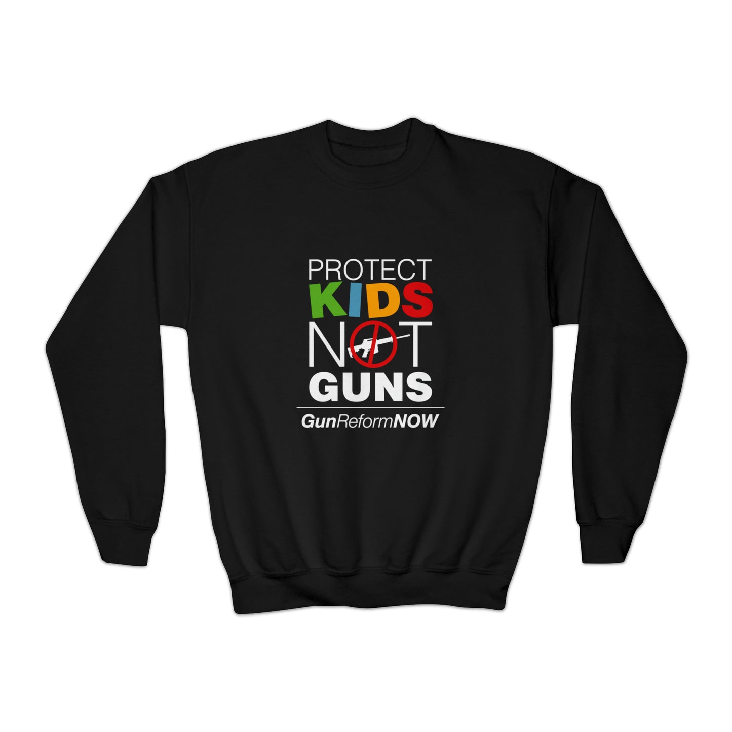 "Protect Kids Not Guns" Youth Sweatshirt