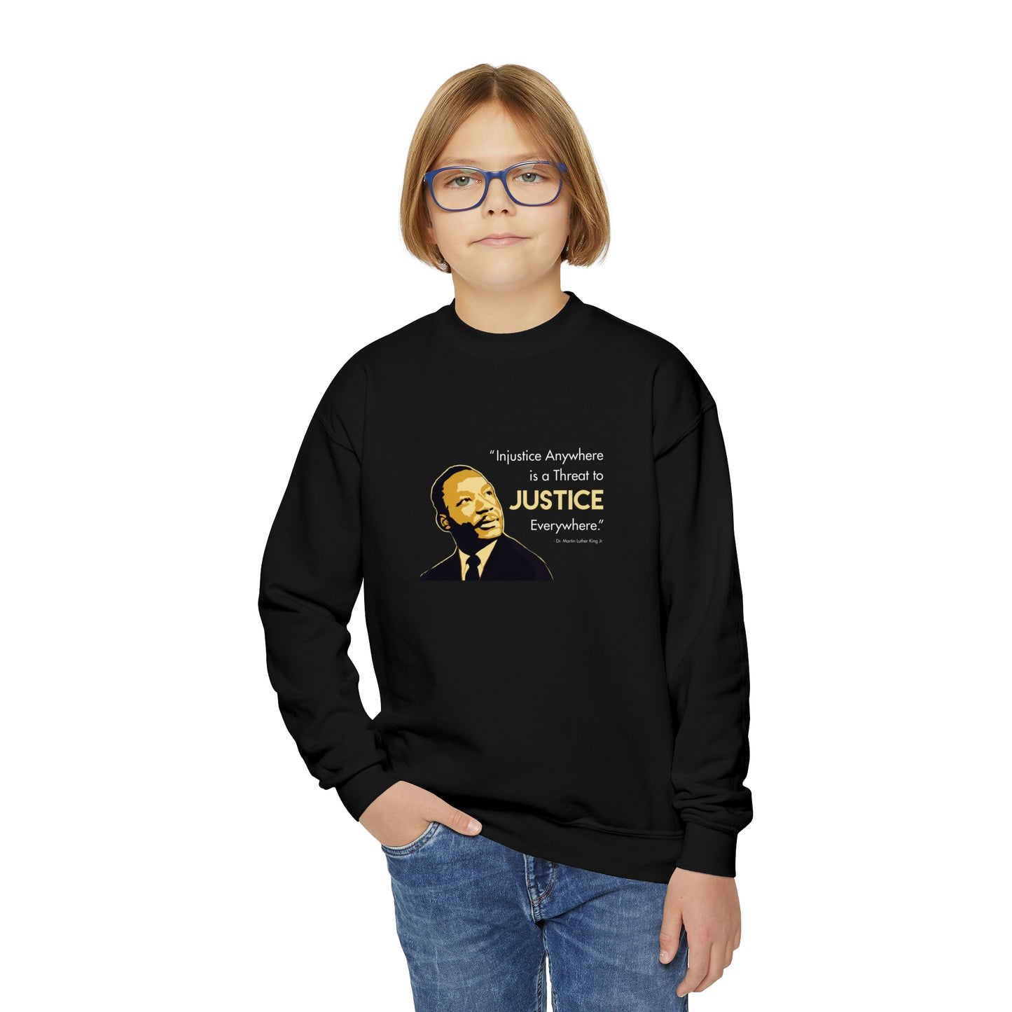 “MLK Justice” Youth Sweatshirt