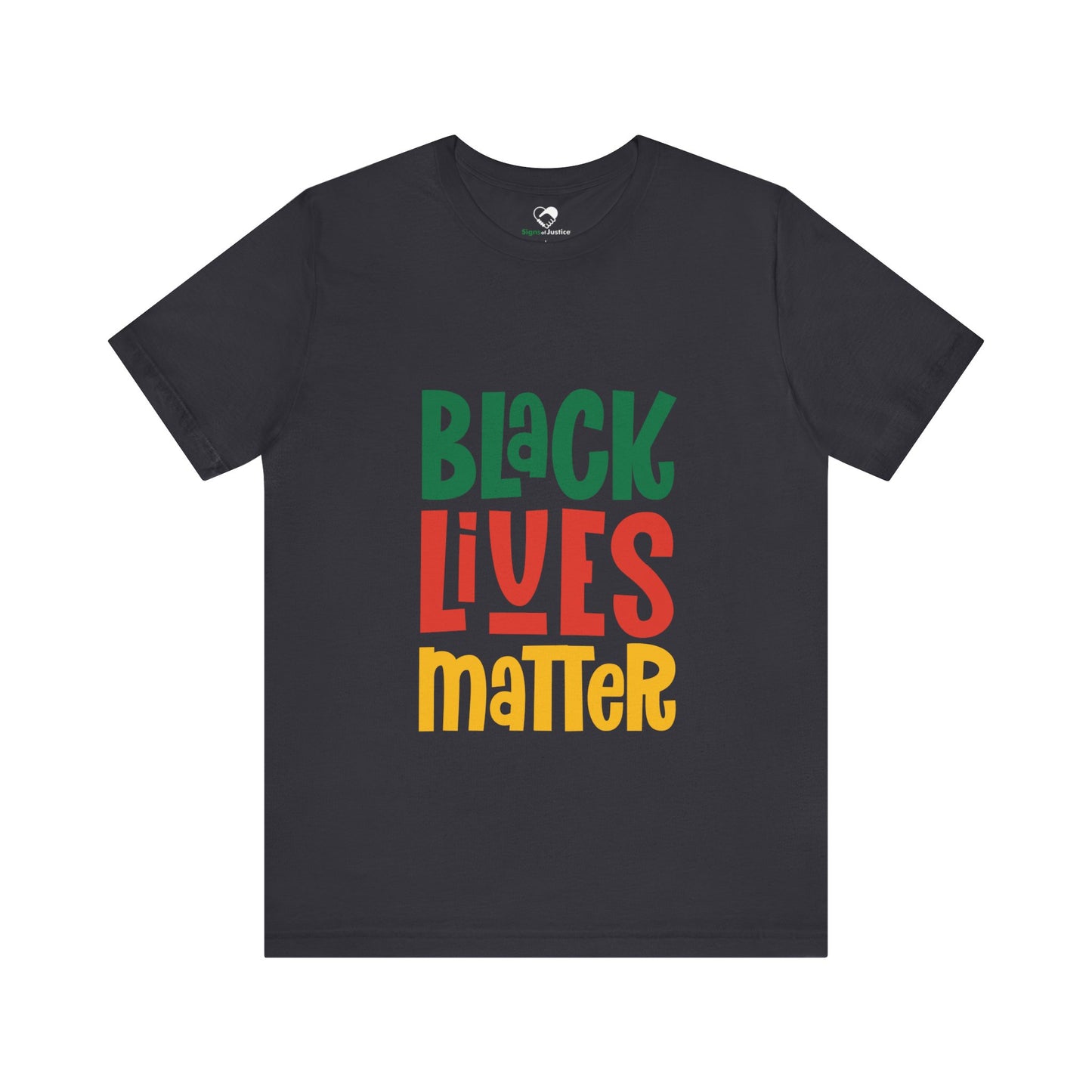 “Black Lives Matter – Solidarity (Pan-Africa 2)” Unisex T-Shirt (Bella+Canvas)
