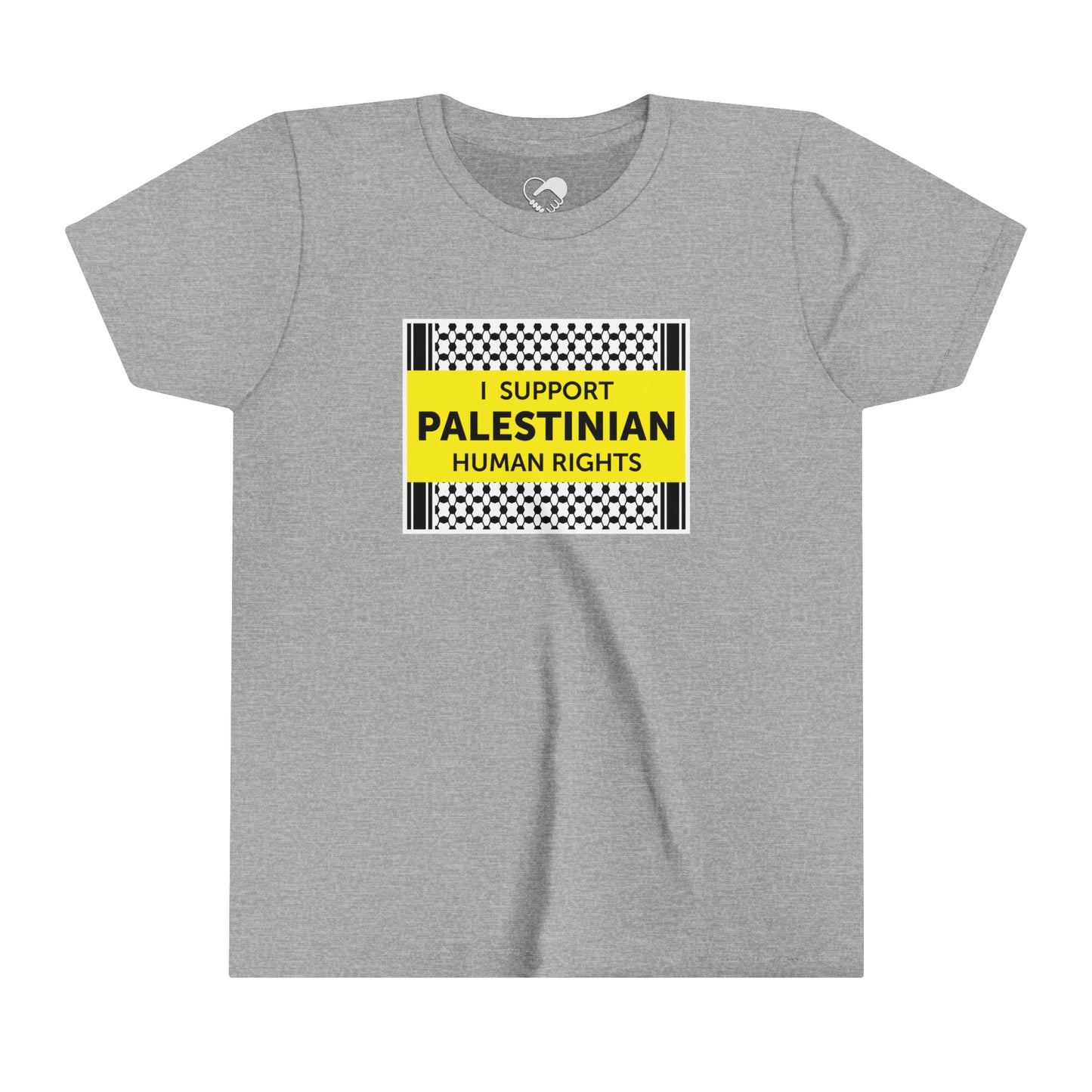 “I Support Palestinian Human Rights” Youth T-Shirt