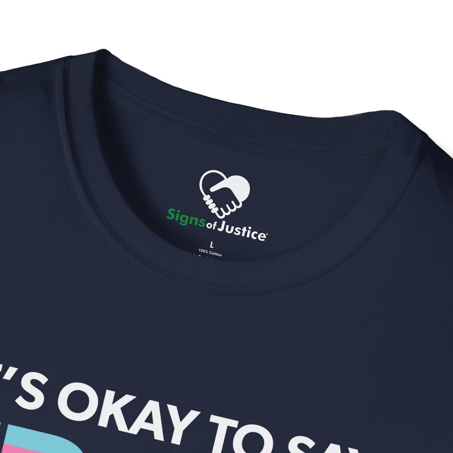 "It’s Okay to Say Trans & Gay" Unisex T-Shirt