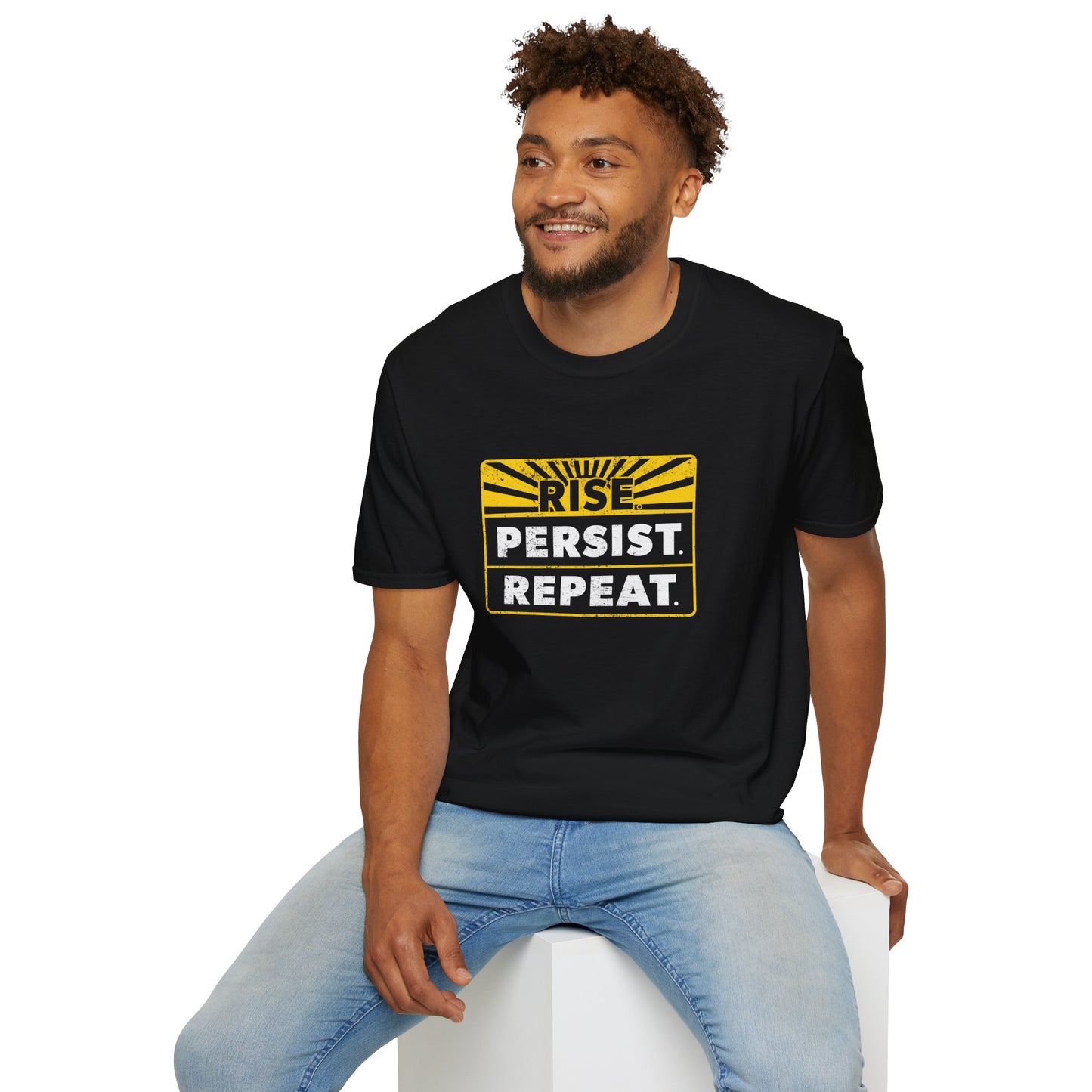 "Rise Persist Repeat" Unisex T-Shirt