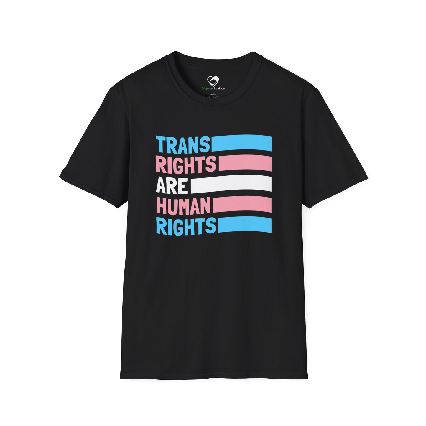 “Trans Rights Are Human Rights” Unisex T-Shirt