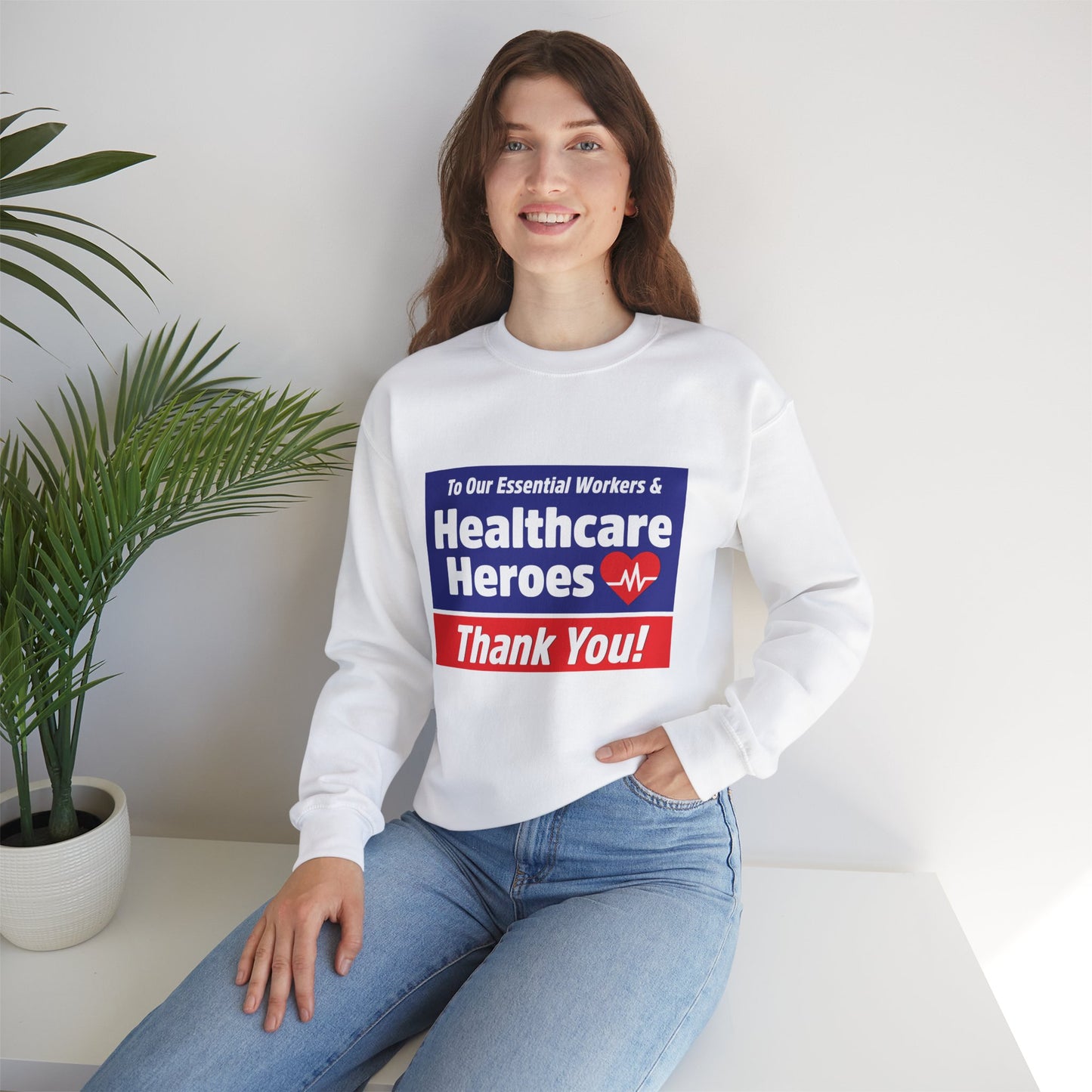 “Healthcare Heroes” Unisex Sweatshirt