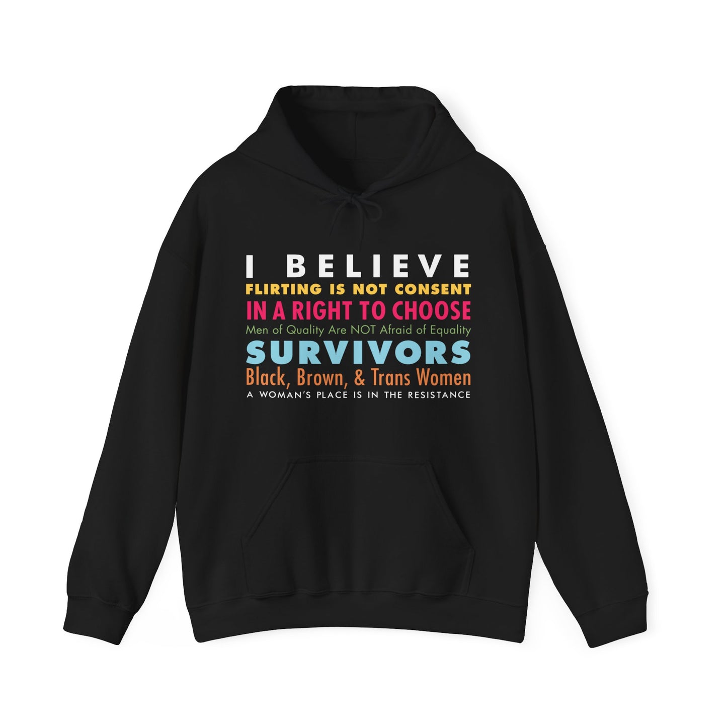 “I/We Believe Women” Unisex Hoodie