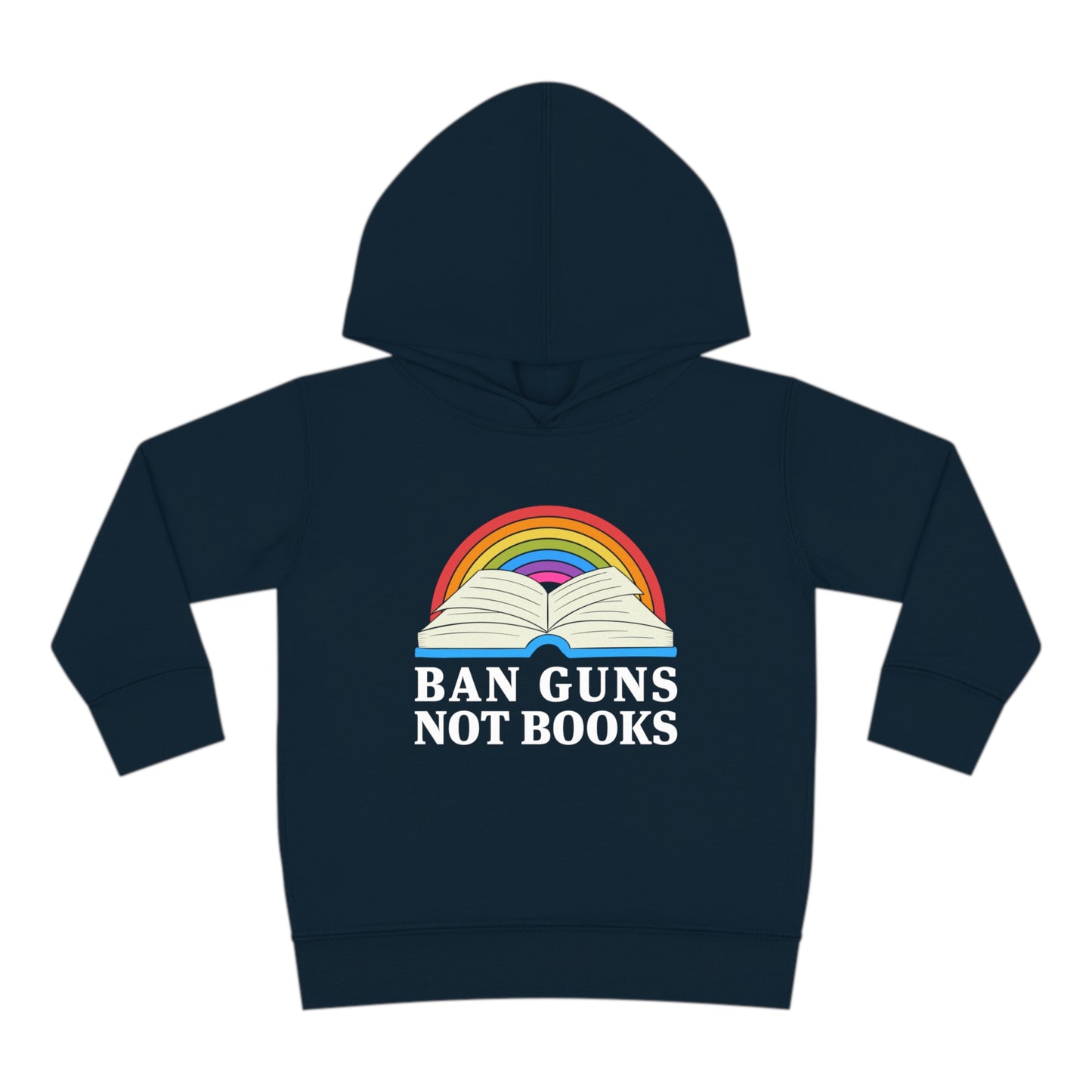 "Ban Guns Not Books" Toddler Hoodie