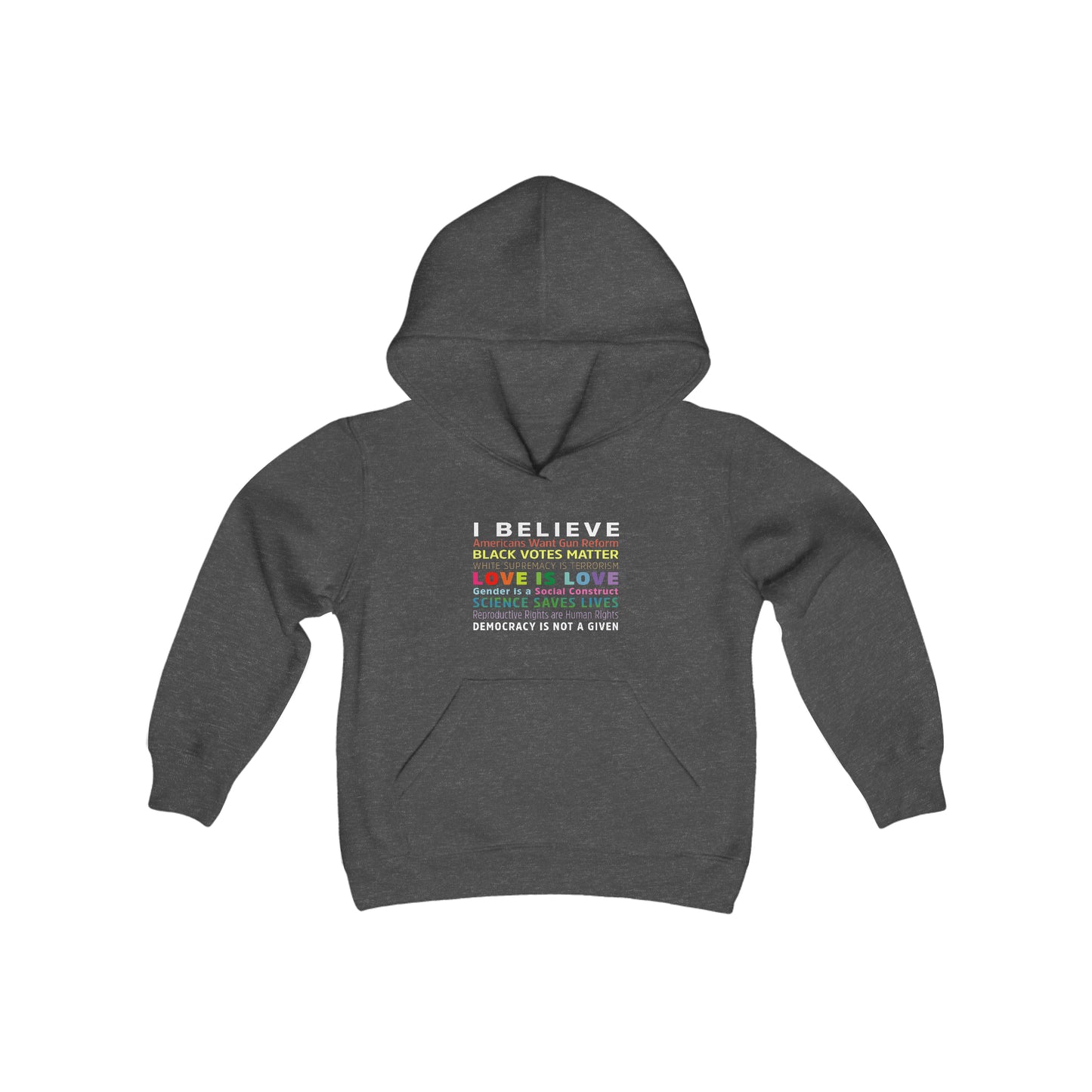 “I / We Believe 2024” Youth Hoodie