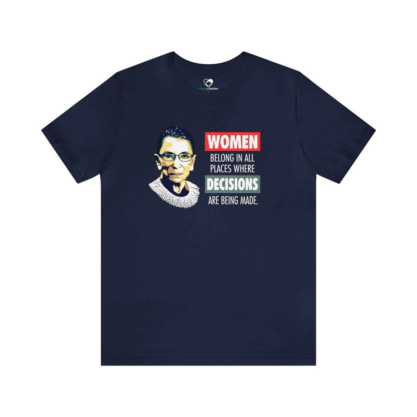 “Notorious RBG” Unisex T-Shirt (Bella+Canvas)