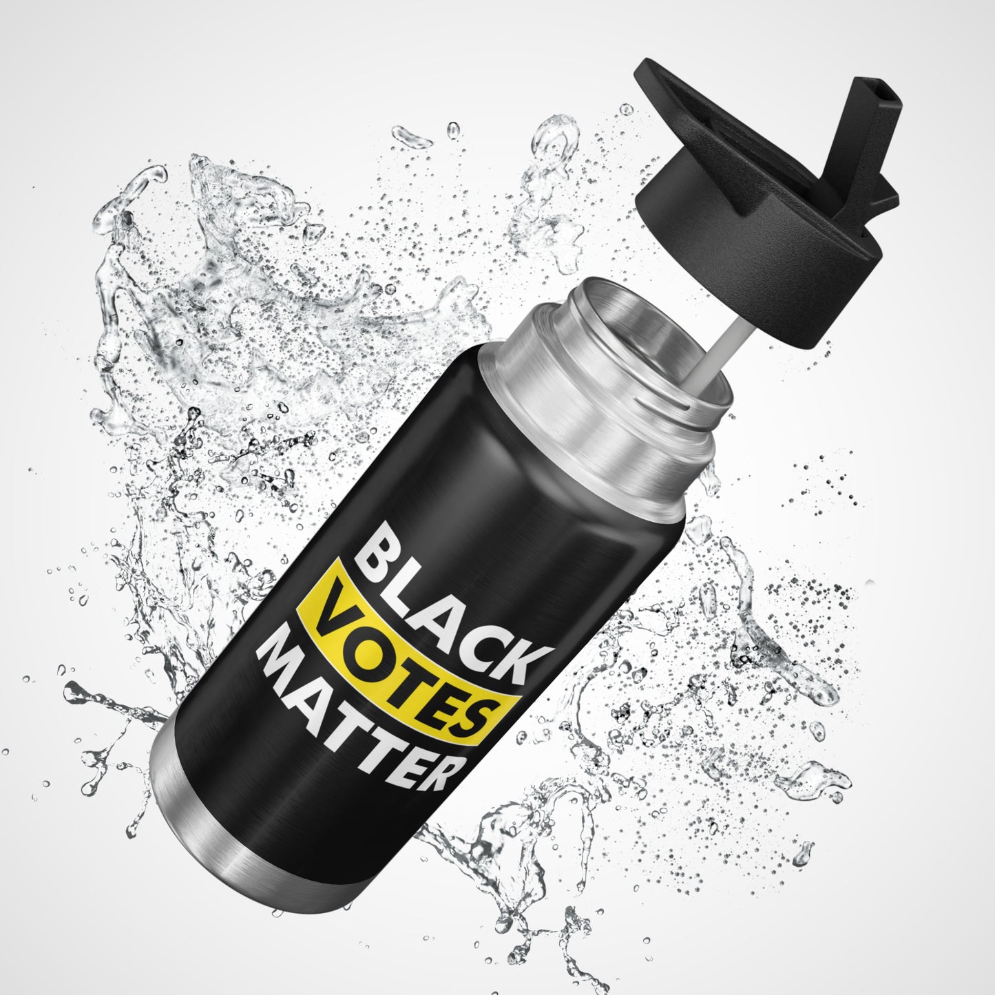 “Black Votes Matter” 32 oz. Tumbler/Water Bottle