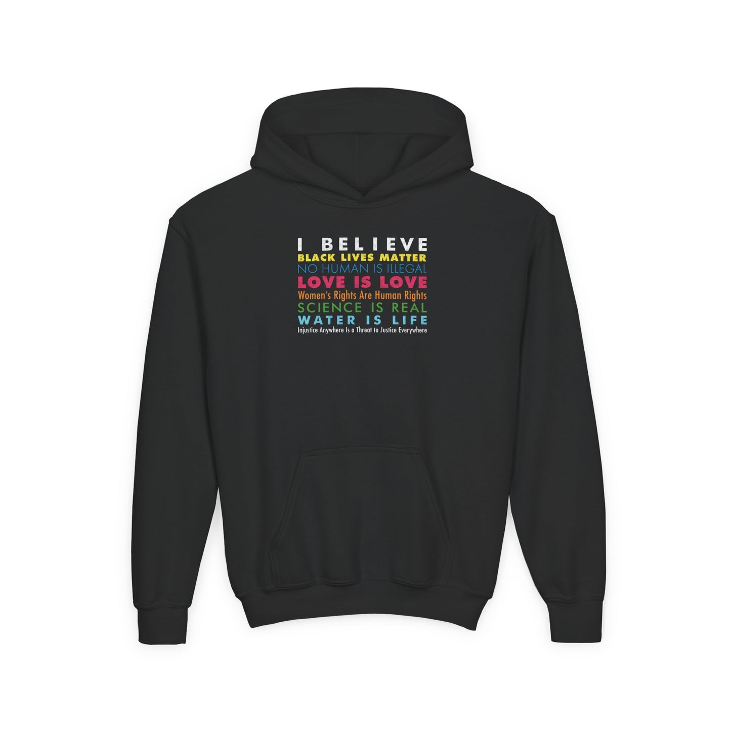 “I / We Believe” Youth Hoodie
