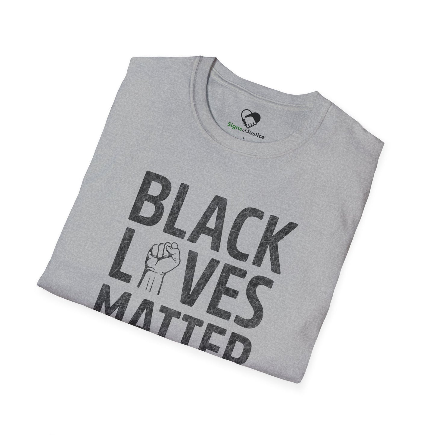 “Black Lives Matter – Unity Fist” Unisex T-Shirt