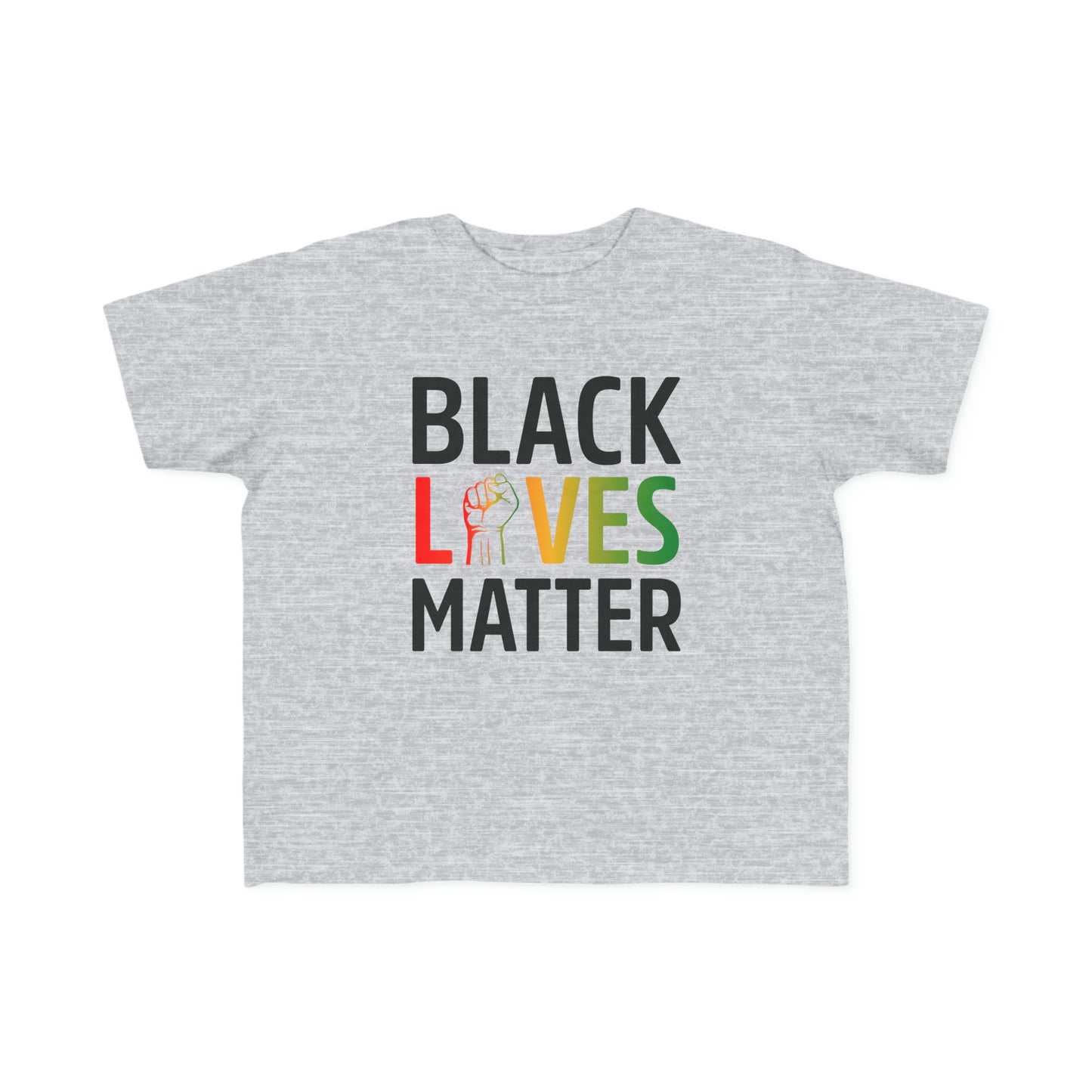 “Black Lives Matter – Unity Fist (Pan-Africa)” Toddler's Tee