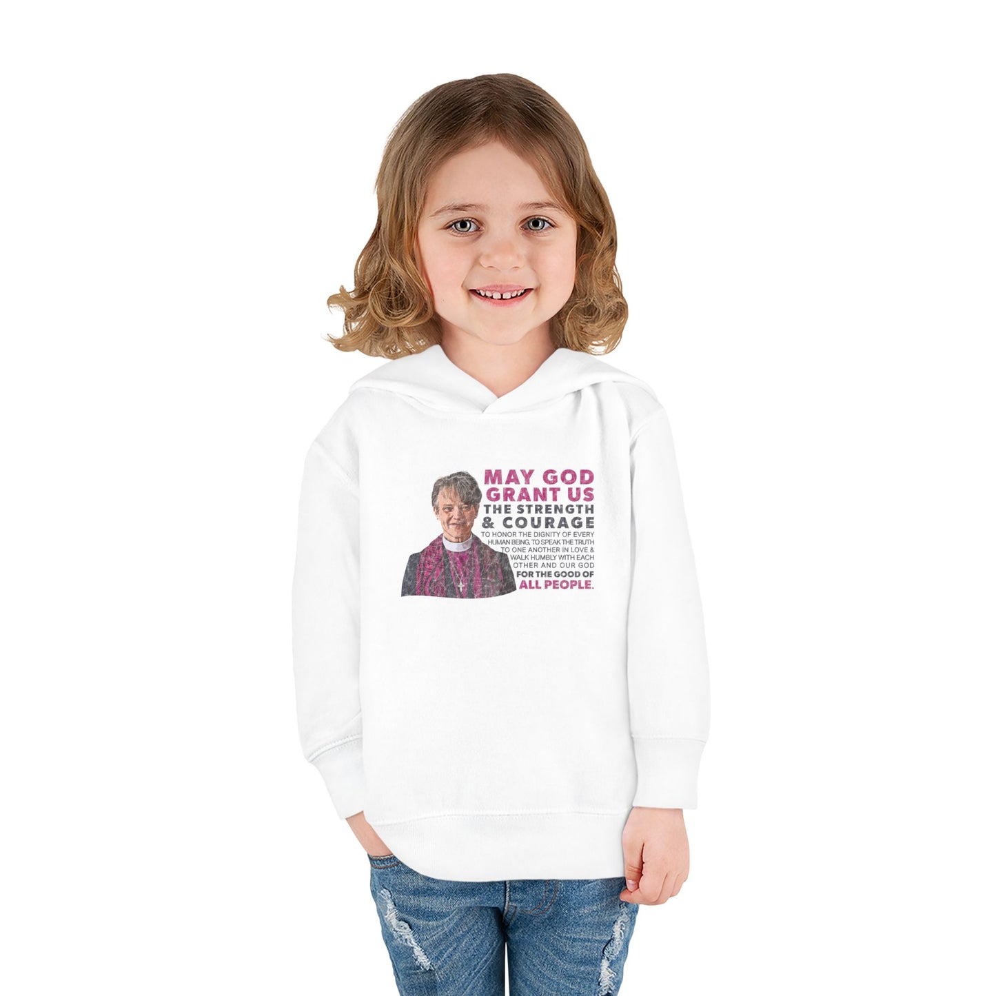 "Mariann Budde Bishop" Toddler Hoodie