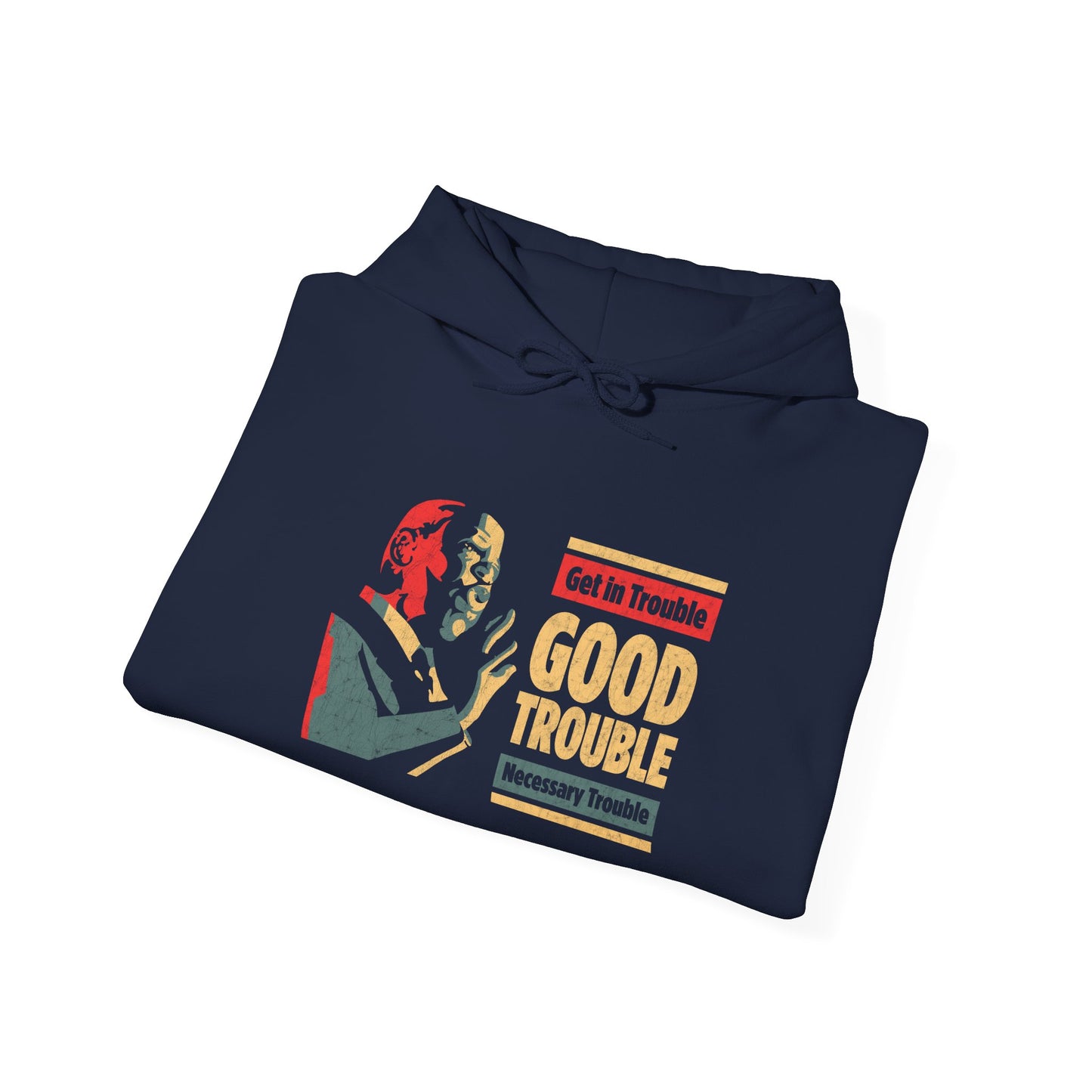 “John Lewis: Good Trouble” Unisex Hoodie
