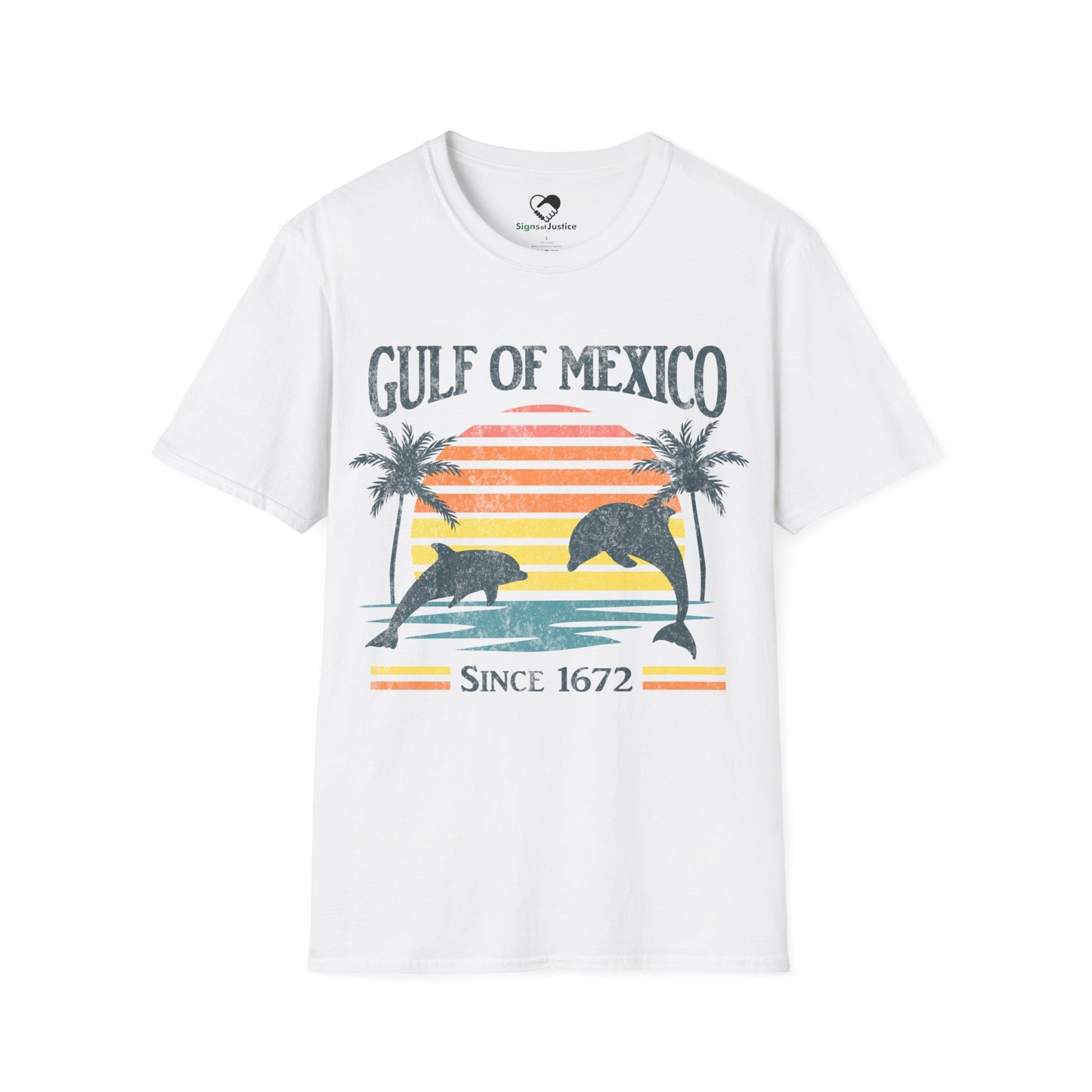 "Gulf of Mexico - Since 1672" Unisex T-Shirt