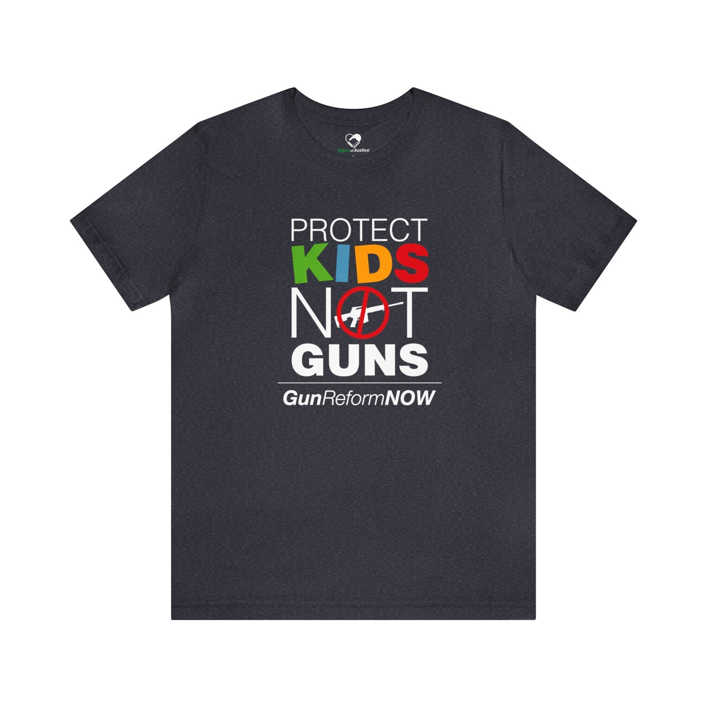 "Protect Kids Not Guns" Unisex T-Shirt (Bella+Canvas)