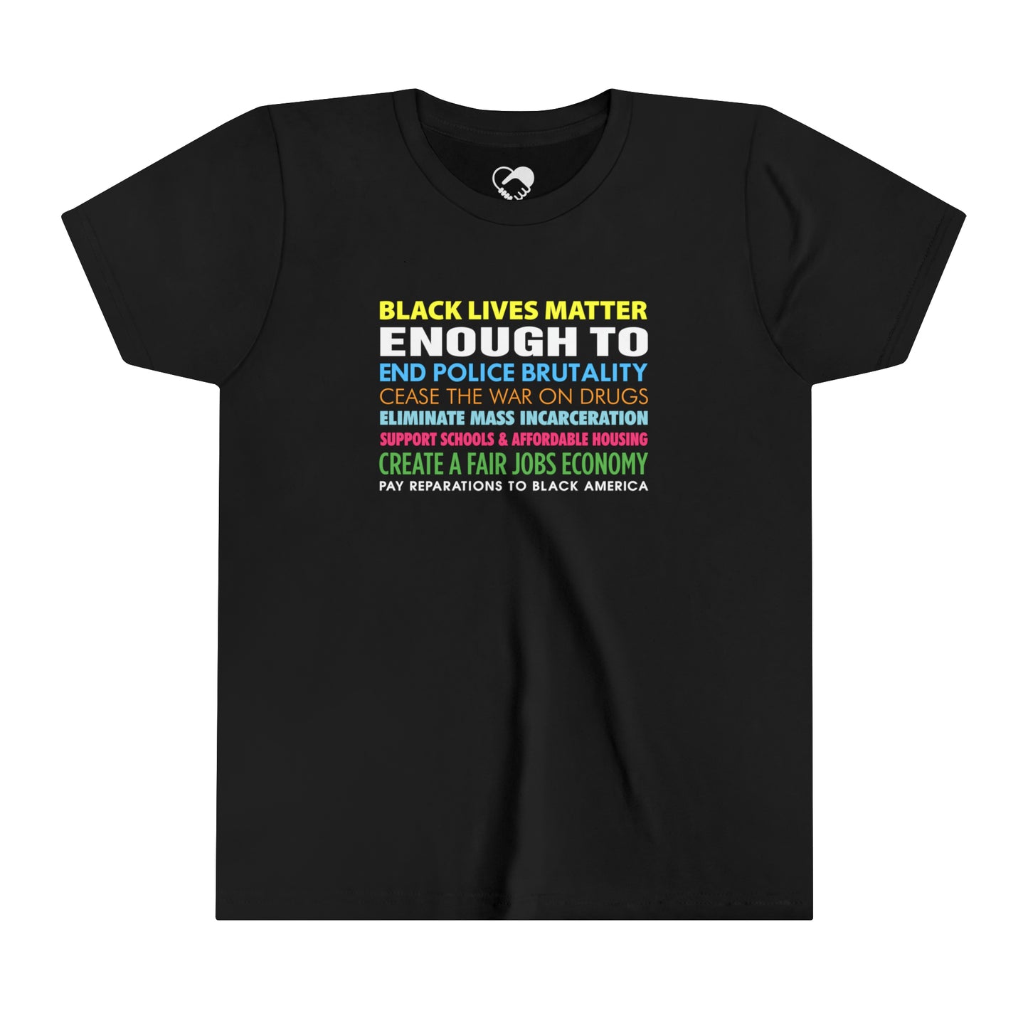 “Black Lives Matter Enough To” Youth T-Shirt