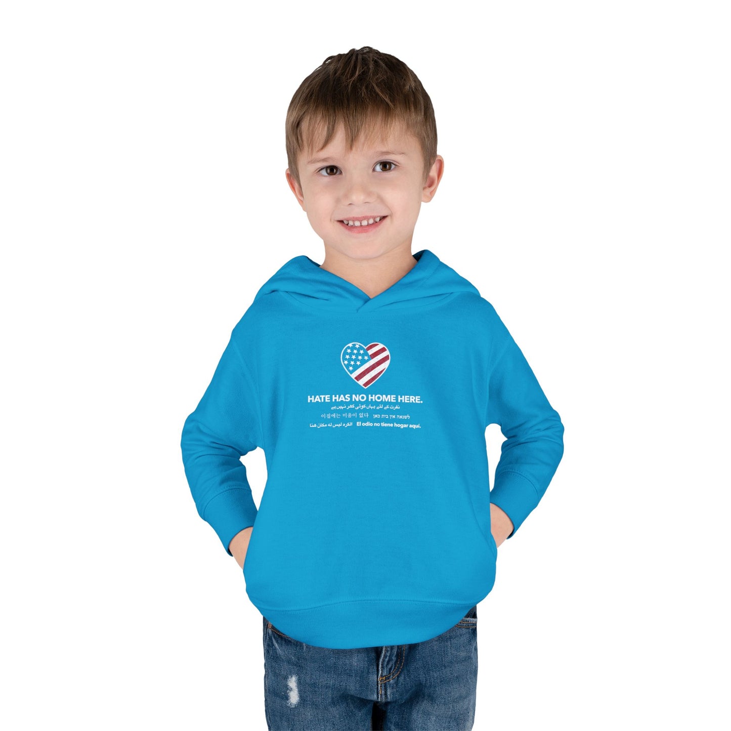 “Hate Has No Home Here” Toddler Hoodie