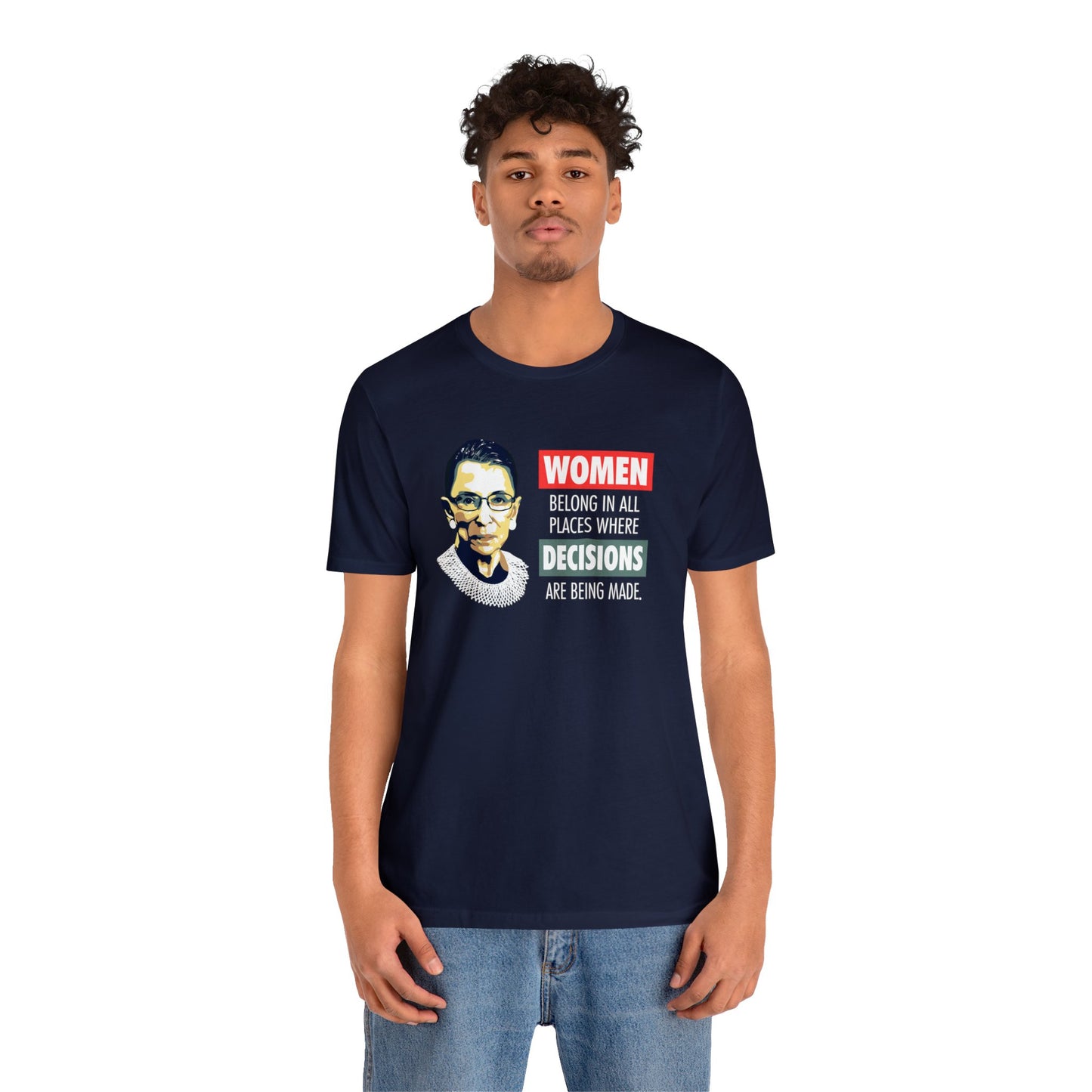 “Notorious RBG” Unisex T-Shirt (Bella+Canvas)