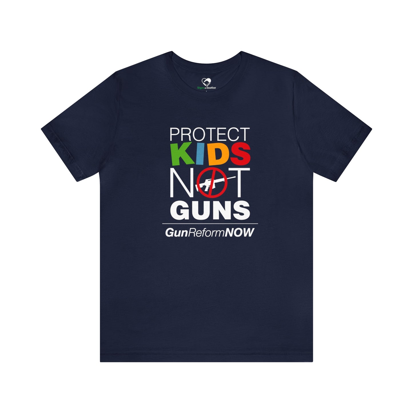 "Protect Kids Not Guns" Unisex T-Shirt (Bella+Canvas)