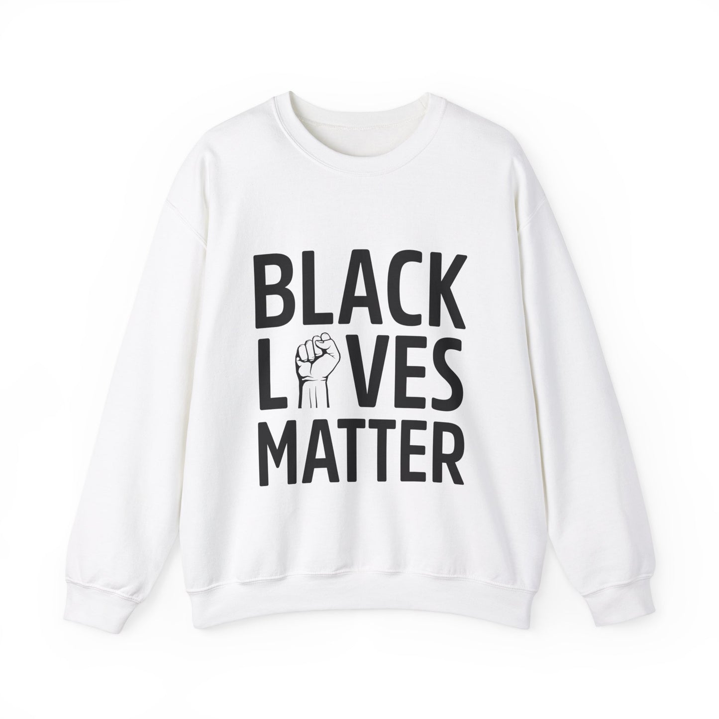 “Black Lives Matter – Unity Fist”  Unisex Sweatshirt