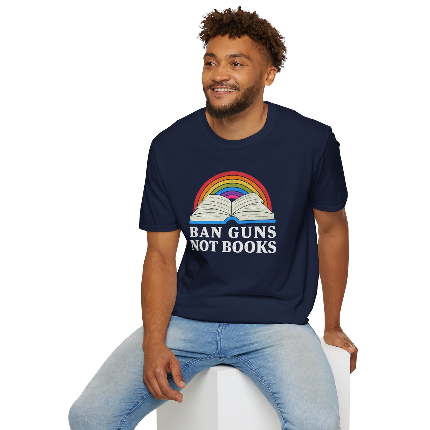 "Ban Guns Not Books" Unisex T-Shirt