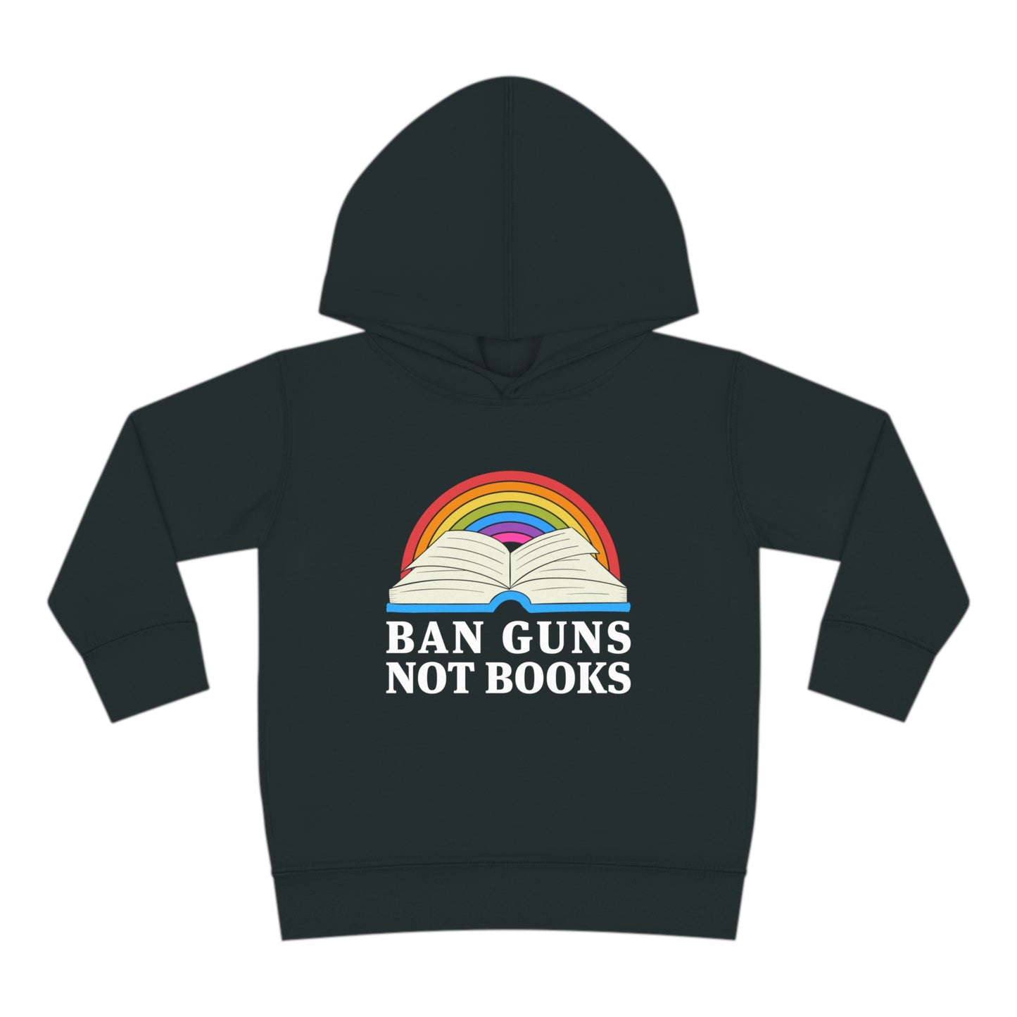 "Ban Guns Not Books" Toddler Hoodie