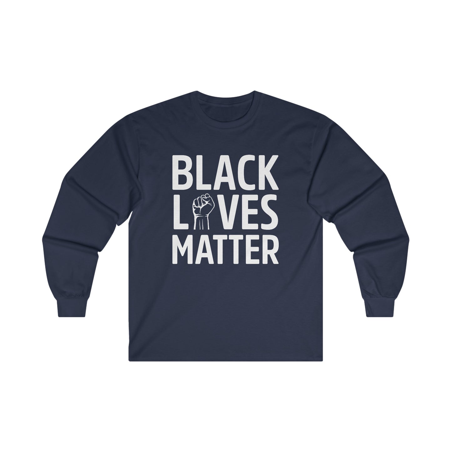 “Black Lives Matter – Unity Fist” Unisex Long Sleeve T-Shirt