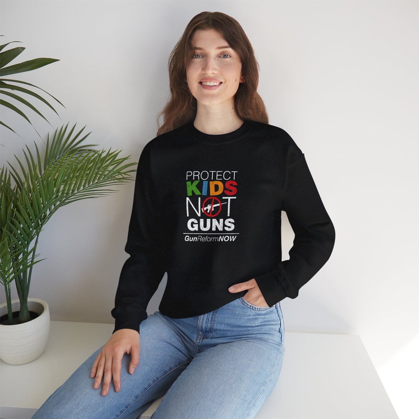 “Protect Kids Not Guns” Unisex Sweatshirt