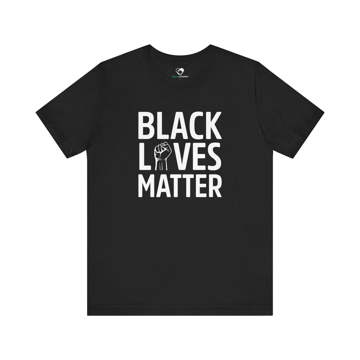“Black Lives Matter – Unity Fist” Unisex T-Shirt (Bella+Canvas)