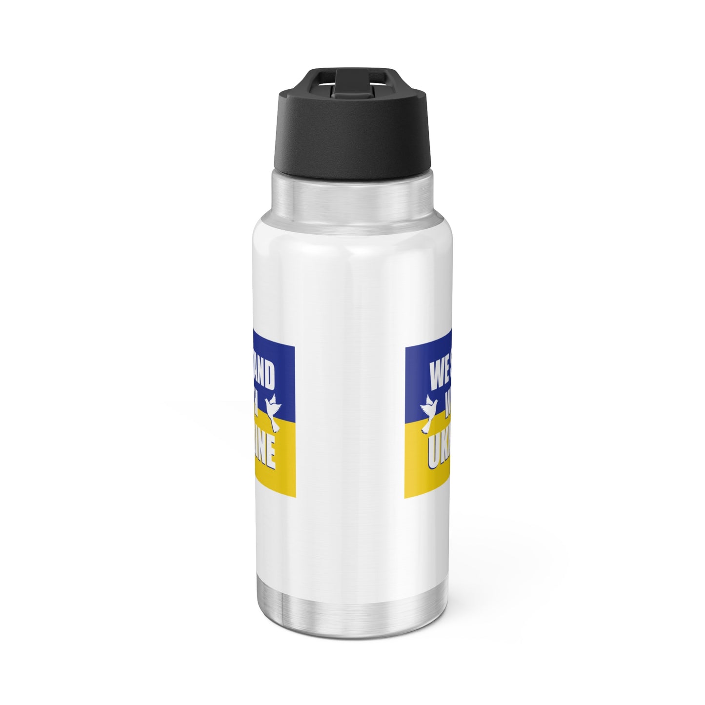 “We Stand With Ukraine” 32 oz. Tumbler/Water Bottle