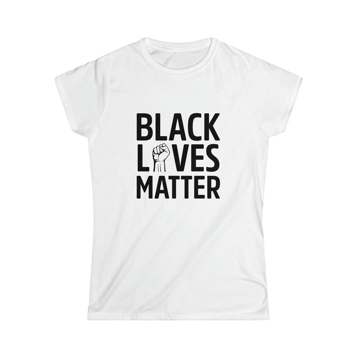 “Black Lives Matter – Unity Fist” Women’s T-Shirts