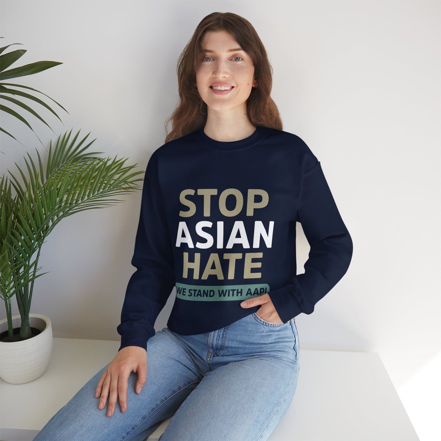 “Stop Asian Hate” Unisex Sweatshirt