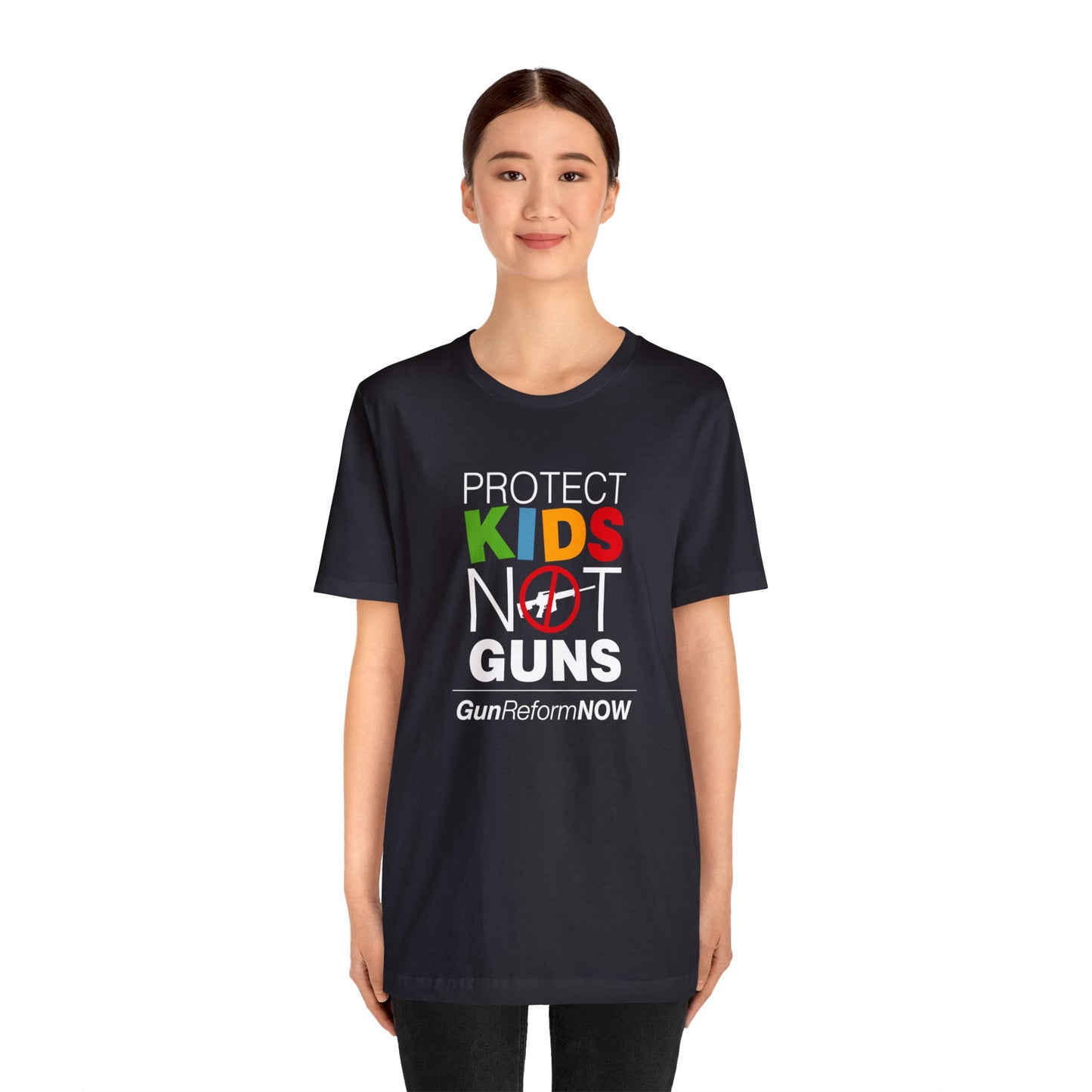 "Protect Kids Not Guns" Unisex T-Shirt (Bella+Canvas)