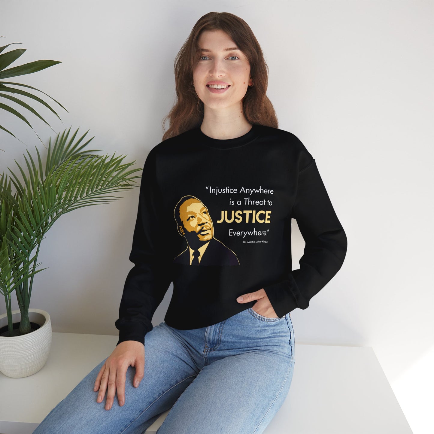 “MLK Justice” Unisex Sweatshirt