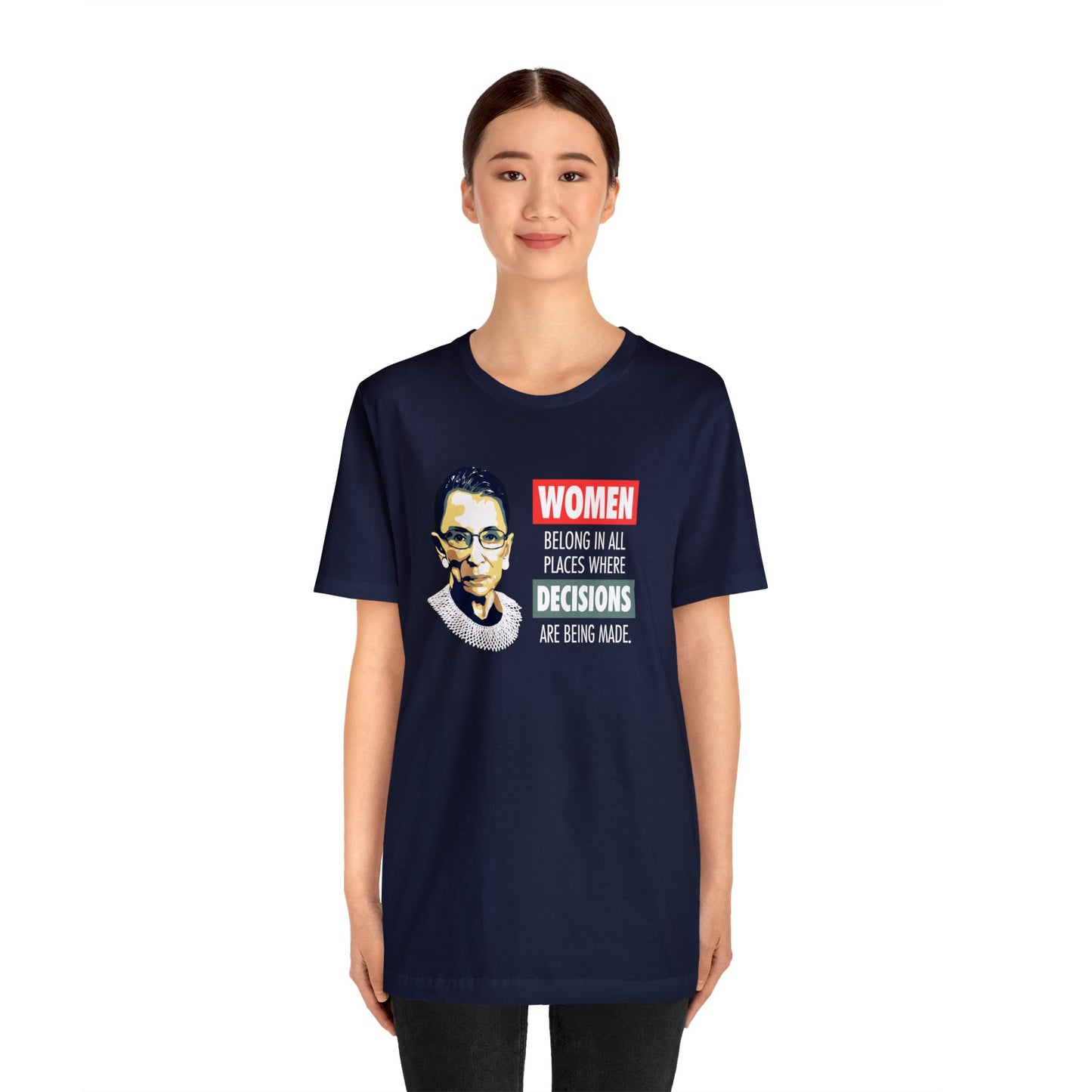 “Notorious RBG” Unisex T-Shirt (Bella+Canvas)