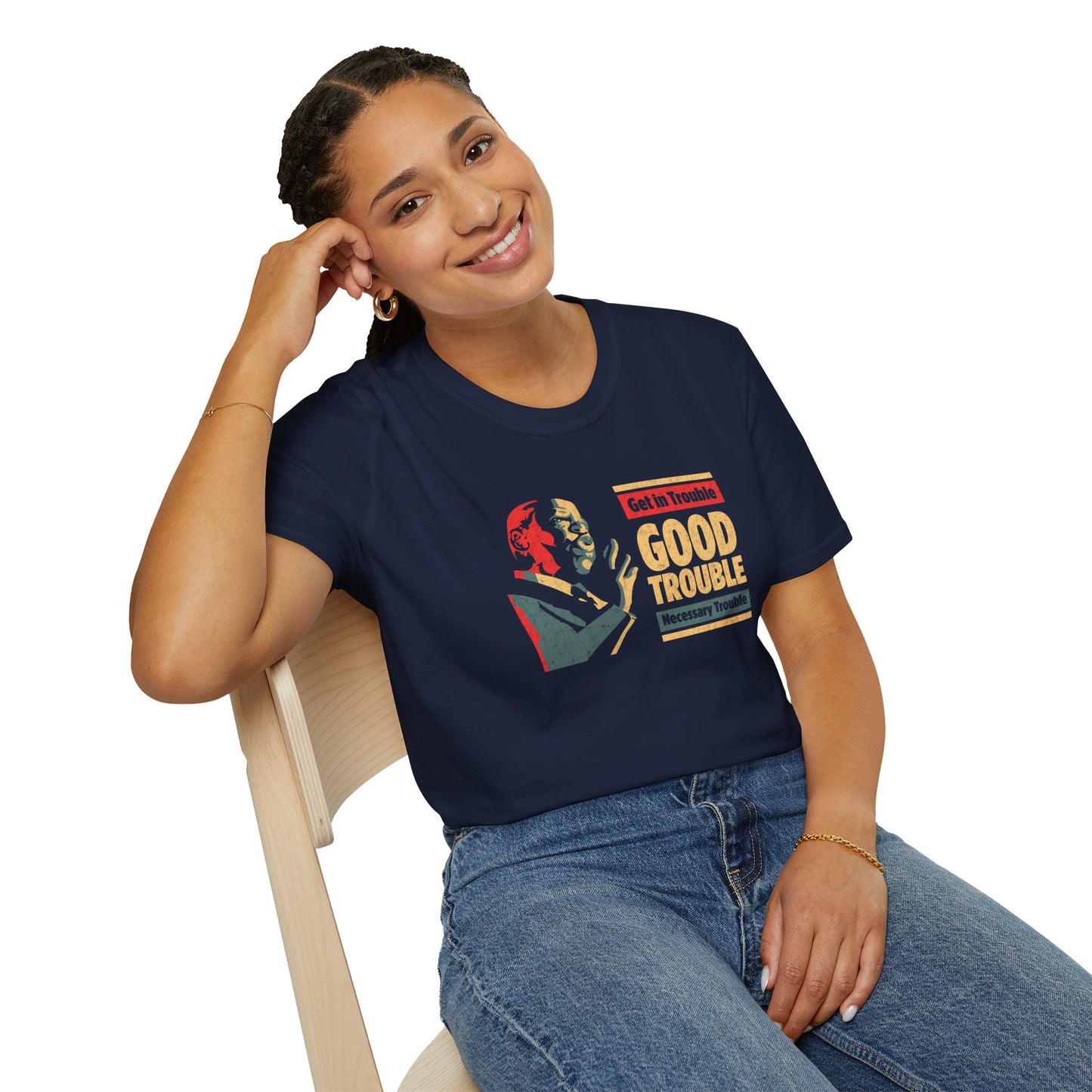“John Lewis: Good Trouble” Unisex T-Shirt