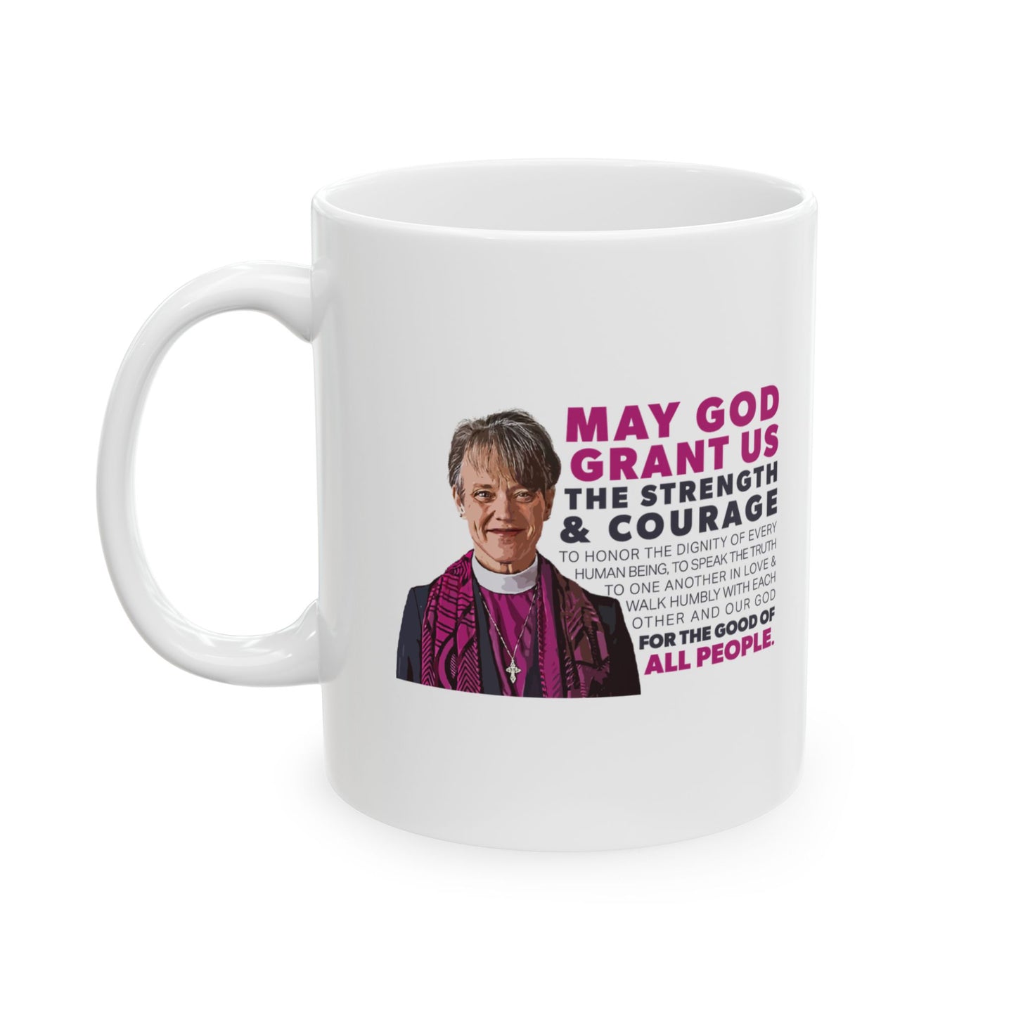 "Mariann Budde Bishop” 11 oz. Mug